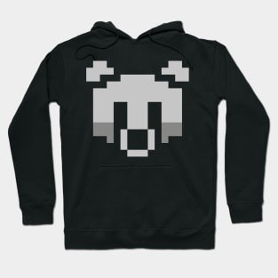 Pixel Bear Head Hoodie